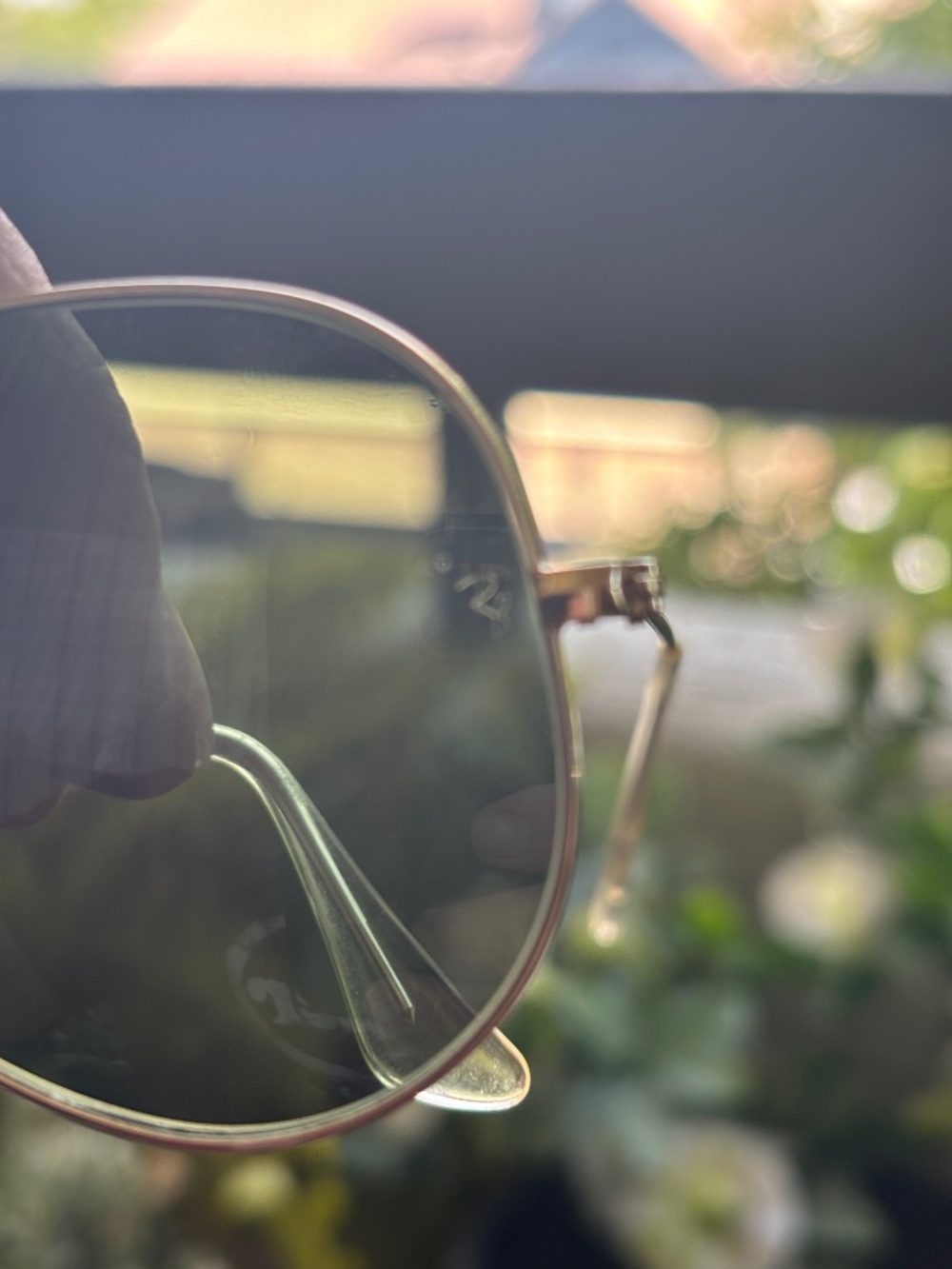 Ray ban aviator sunglasses - Picture 7 of 8